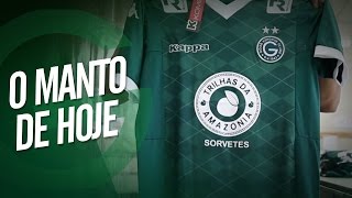 A camisa do Goiás Esporte Clube no duelo contra o Palmeiras [upl. by Ial908]