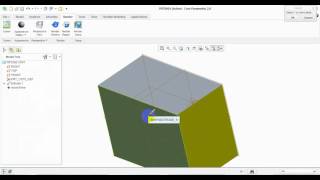 PTC CREO Tutorial  color change [upl. by Kinna]