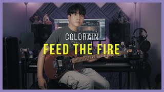 coldrain  Feed The Fire Guitar Covered by JungMato Cort G250SE [upl. by Auhsuoj]