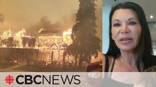 Owner of Jasper’s Maligne Lodge heartbroken after hotel burned by wildfire [upl. by Vivien273]