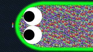 Slitherio AI 1000000 Score Epic Slitherio Gameplay [upl. by Llevel]