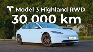 Tesla Model 3 Highland RWD 30000 km REVIEW [upl. by Garibull]