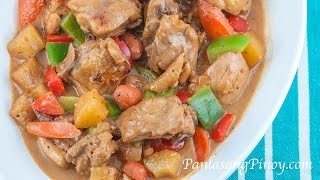 Pininyahang Manok sa Gata Pineapple Chicken in Coconut Milk [upl. by Kory]