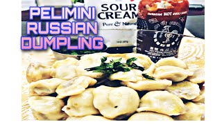 PELEMINI RUSSIAN DUMPLINGSHOW TO MAKE PELEMINI DUMPLINGS [upl. by Asteria]