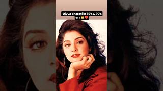 Mere khayalon ki malika❤✨Divyabharti bollywoodviralshortsyoutubeshortsshortsfeedsong [upl. by Leeke967]