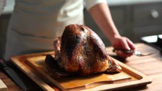 How to Carve a Turkey  WilliamsSonoma [upl. by Harbot]