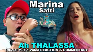 Marina Satti  Ah THALASSA Official Music Video REACTION [upl. by Reitman747]