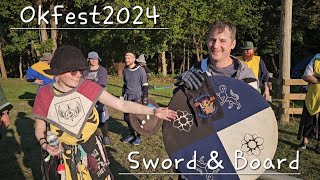 OK24 Sword and Board  Belegarth Foam Fighting LARP Sports Competition at Oktoberfest 2024 [upl. by Tonie]