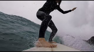 Surfing the Modern Love Child at Bethells Beach [upl. by Aneehsal412]