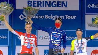 Slotdag Baloise Belgium Tour zit boordevol suspens Zwitser Mauro Schmid is eindwinnaar [upl. by Asirehc]