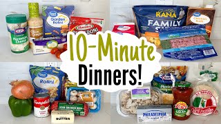 10 MINUTE MEALS  5 Quick amp TASTY Dinner Ideas  Best Home Cooked Recipes Made EASY  Julia Pacheco [upl. by Munsey545]