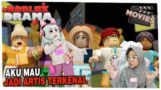 AKU MAU JADI ARTIS Drama Roblox Total Roblox Indonesia [upl. by Arta]