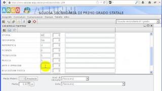 ARGO  Secondo Quadrimestre inserimento voti [upl. by Ainavi]