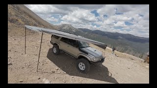 Little bit of a pain 3rd Gen 4Runner OVS 270 Awning installReview [upl. by Flip]