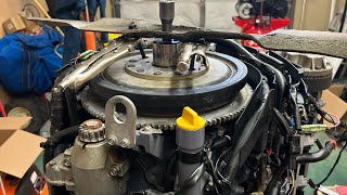 Yamaha Power Head Assembly Pt 4 and Final First Start [upl. by Arvin]