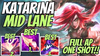 Full AP Katarina Mid Lane Season 14 Guide  Guide Of League Of Legends [upl. by Oirrad]