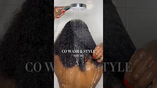 Co Wash With Me ✨ naturalhair washday washdayroutine [upl. by Arammat]