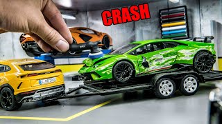 Crashed Lamborghini Huracan  Restoration Model Car [upl. by Lunneta]