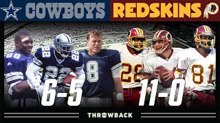 BIG TIME NFC East Matchup Cowboys vs Redskins 1991 Week 13 [upl. by Walworth]