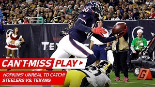 DeAndre Hopkins TD Grab Might Be Catch of the Year  CantMiss Play  NFL Wk 16 Highlights [upl. by Port]