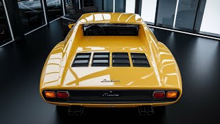 Lamborghini Miura – The Iconic Supercar in a Stunning Showroom View [upl. by Loredo409]