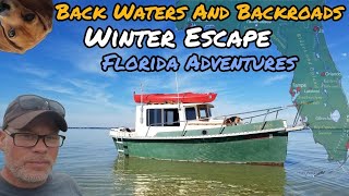 Ep1 Winter Beagle Escape  Dog Island Florida [upl. by Nnylhsa]