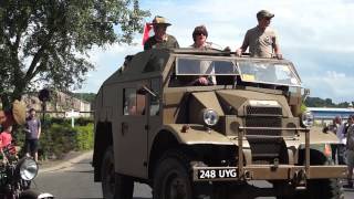 DDAY NORMANDY 2014  47 RM commando liberation parade [upl. by Grieve968]