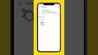 How to change themes On chrome apk  themes dark mode setting short tech 2022Techrajaram [upl. by Freyah]