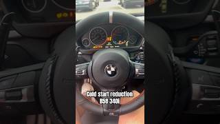 B58 340i using MHD Cold Start Reduction bmw 340i B58 F30 440i 540i 335i N55 N54 Mhd xhp [upl. by Zitah]