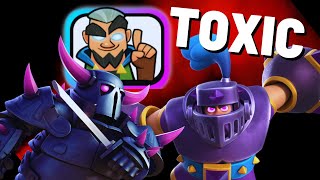 Evolved Mega Knight Is Taking Over With This TOXIC Deck  Clash Royale [upl. by Arinay754]