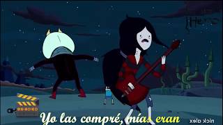 Hora de Aventura  Marceline Papi te comiste mis papas  Letra [upl. by Artinahs947]