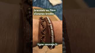 artisanatfrancais ecoresponsable pinatexmodeethique ideecadeau lignesauvagefr [upl. by Anola]