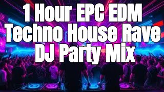 Anticipate an Impressive 1 Hour EPC EDM Techno House Rave Party Mix [upl. by Hcnarb864]