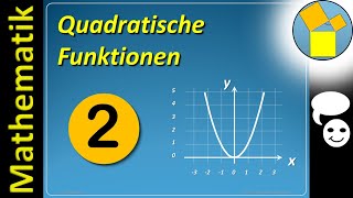 Quadratische Funktionen 2  Rueff [upl. by Jacobsen713]