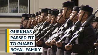 Gurkhas passed fit to guard Royal Palaces after tough inspection [upl. by Aibsel515]