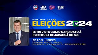 Eleições 2024 Jaraguá do Sul  Edson Junkes [upl. by Nelle]