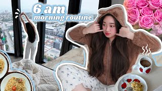 6 AM PRODUCTIVE MORNING VLOG ☕️🌤️ selfcare opening up market amp phone unboxing  Fayestime [upl. by Kenney]