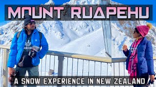 New Zealand SNOW Experience Mount Ruapehuනවසීලන්තයේ හිම බලන්න යමු Road Trip  The Odd Couple SL [upl. by Jepson245]