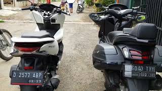 Motor 28 juta dapat apa Pcx 2018 vs nmax vs klx [upl. by Benni382]