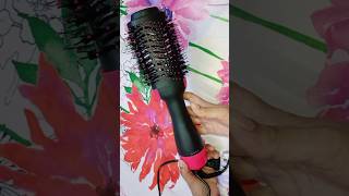 Using Revlon Blow Dryer Brush For A Blowout Look  Synthetic Wig shorts [upl. by Ardnoel]