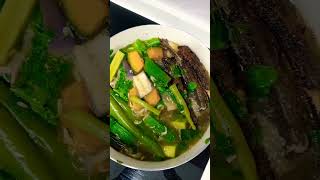 Mix Vegs Small Shrimps pakbet malunggayrecipe pumpkin okra eggplant sitaw bittergourd [upl. by Alsworth330]