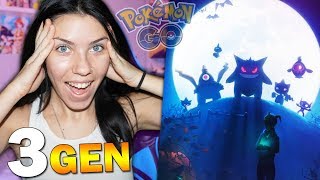 LLEGA la 3 GENERACION a POKEMON GO ACTUALIZACION HALLOWEEN  SoninGame [upl. by Brote58]