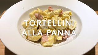 Tortellini alla Panna e Prosciutto einfach schnell und lecker [upl. by Egap]