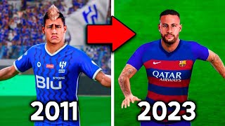 Neymars Career But Reverse FIFA [upl. by Lotta489]