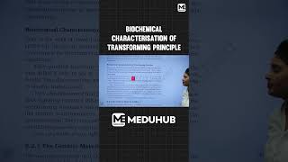 Biochemical characterisation of transforming principle mbbs neet2025 neetpreperation neetexam [upl. by Maiocco]