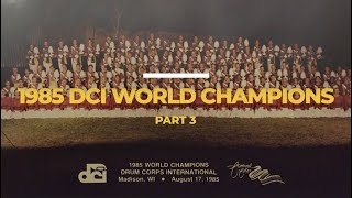 The Garfield Cadets Threepeat Part 3 1985 DCI World Champions  Official Trailer [upl. by Enomahs530]