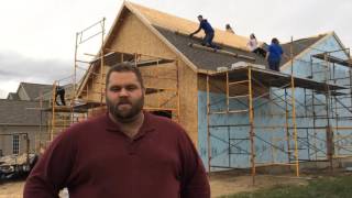 Watch East Kentwood High School students build a house in Crystal Springs neighborhood [upl. by Ailla]