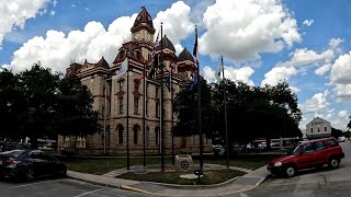 Historic County Courthouses Tour of Texas Trek with Me in Lockhart Caldwell County [upl. by Thistle]