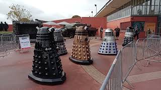 Daleks at South West Model Show Bovington UK Sep 2023  Part 2 [upl. by Yeoj]