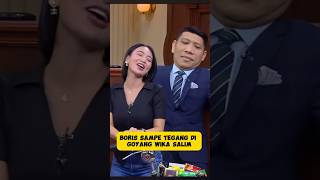 BORIS GAKUAT DI GOAYANG WIKA SALIM viralvideo mainhakimsendiri borisbokir wikasalim [upl. by Helve]